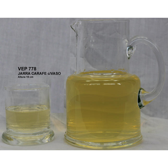 art.  VEP 778 _ JARRA CARAFE con VASO -