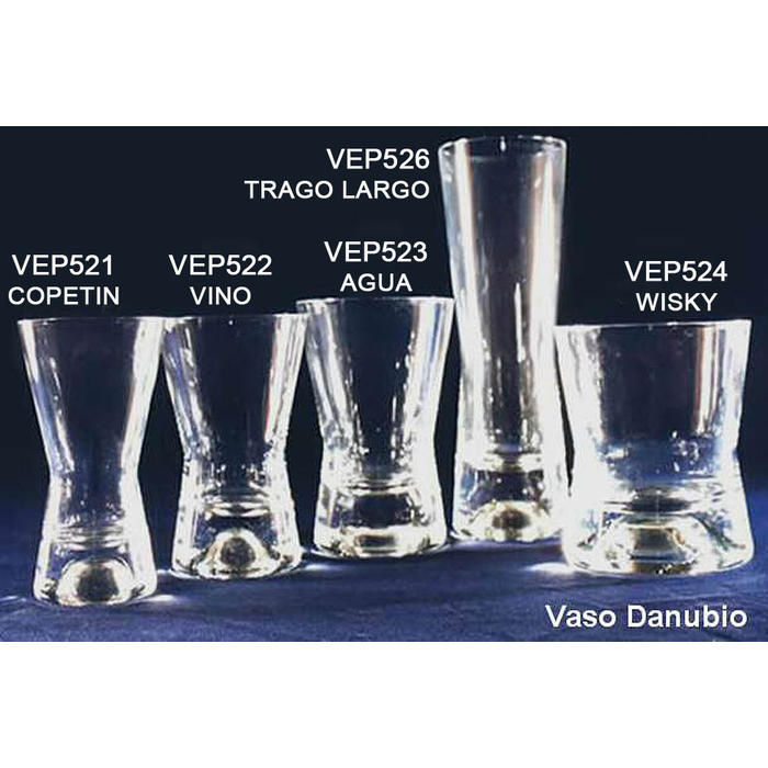 art. VEP 523 _ VASO DANUBIO AGUA