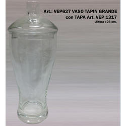 Art.VEP 627 _VASO TAPIN GRANDE con TAPA Art.VEP1317